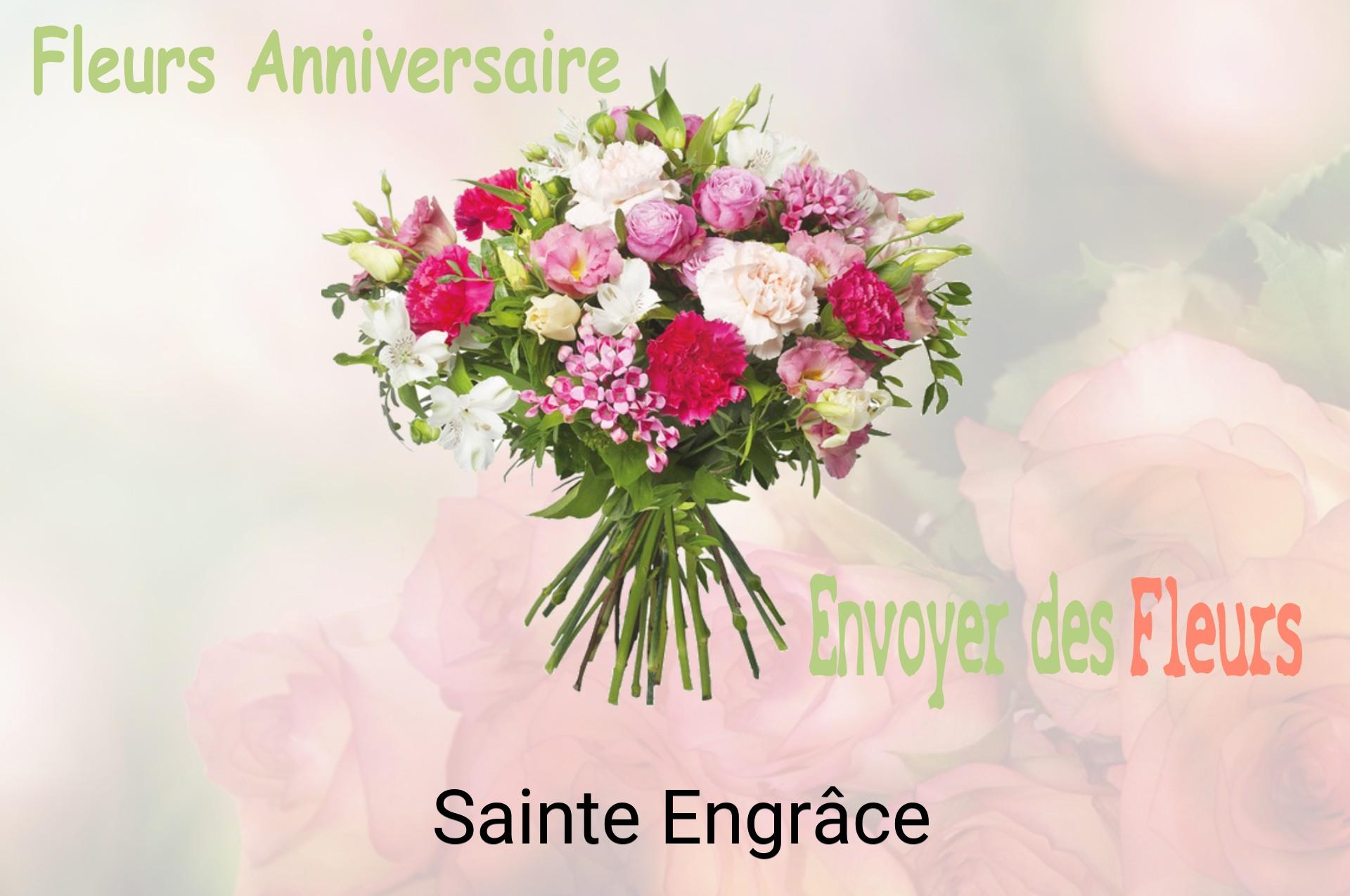 Bouquet de fleurs d’anniversaire livré à Sainte-Engrâce