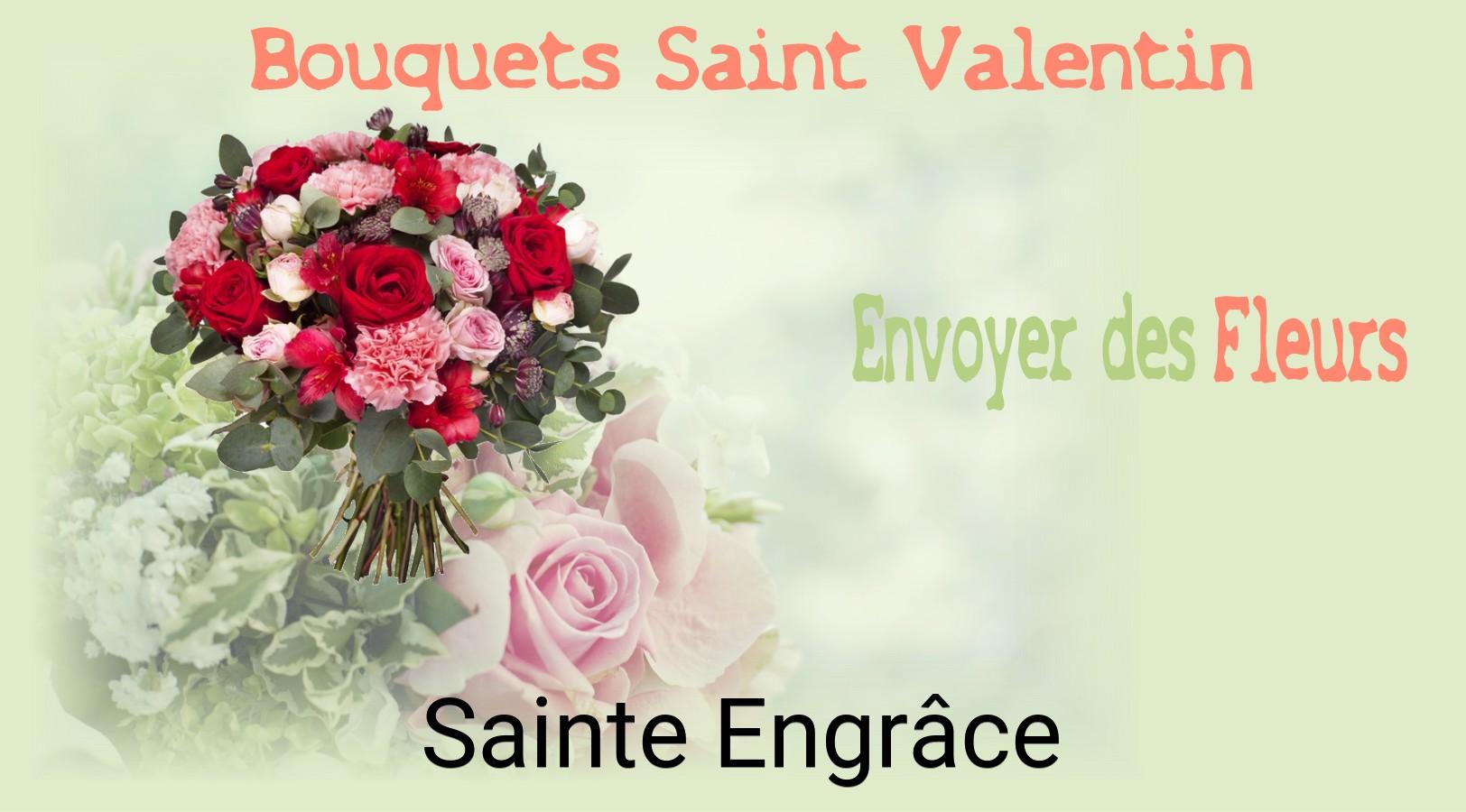 Roses de Saint-Valentin livrées à Sainte-Engrâce
